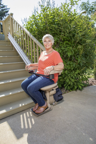Bruno Elite outdoor stair lift